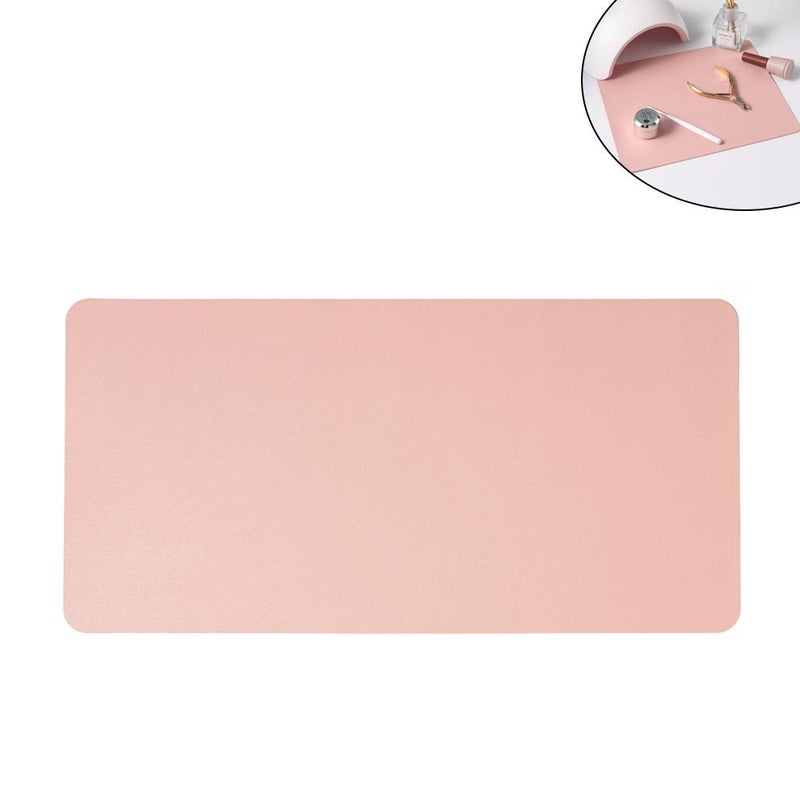 FULL BEAUTY New Nail Art Tools Pink Makeup Nail Pad Leather Display Nail Practice Pad